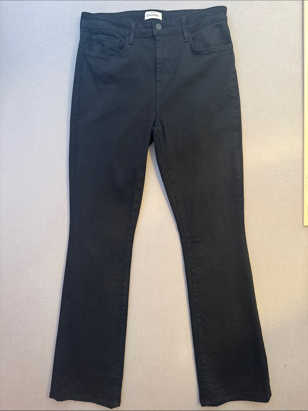 L’AGENCE Selma High Rise Black Jeans – Size 29 – Yellowjackets Production Wardro